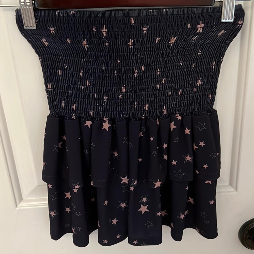Juniper Blu smocked mini skirt!!